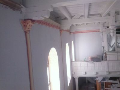 Renowacja kościoła w Pstrążnej