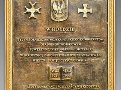 Tablica kombatantów w kościołach Powiatu Kłodzkiego