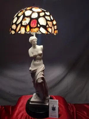 Lampa z agatów - Malawi
